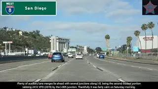 (S11 EP02) I-8 West & I-5 North, Northern San Diego