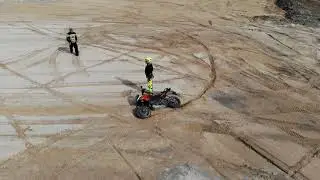 Strefa Enduro - piaskownica / dron.