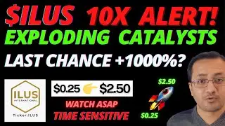 ILUS STOCK 10X ALERT! ILUS STOCK CAN REBOUND, BIG CATALYSTS PRICE POTENTIAL UPDATE, ILUS NEWS TODAY