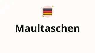 How to pronounce Maultaschen (Gnocchi in German)