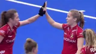 Aisling D'Hooghe et Vincent Vanasch : interview crois&eacute;e en confinement des gardiens belges en hockey