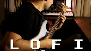 Lofi Hip Hop Guitar Loop Jam (Guitar Lesson At The End)