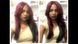 Fiery Red Head: Outre Jasmine Wig Review