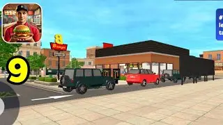 Burger🍔🍟Simulator. Unlock Drive Thru,Hire Staff,Table. (iOS,Andriod). #burgersimulator