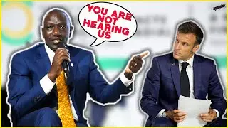 President Ruto shuts down French President on IMF in Paris