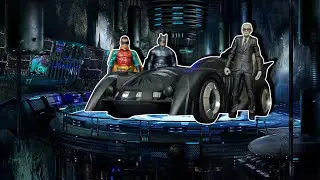 Mcfarlane Toys DC Multiverse Gold Label (Batman Forever) Batmobile & Alfred Pennyworth Review