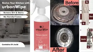 अब किचन की सफाई सिर्फ 30 सैकेंड मे हर जिद्दी दाग होंगे साफ |Urban Wipe Honest Review|Kitchen Cleaner