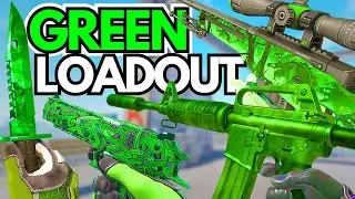 ЛУЧШИЙ ЗЕЛЕНЫЙ инвентарь в CS2 (БЮДЖЕТНЫЙ Green Skins Loadout 2024)