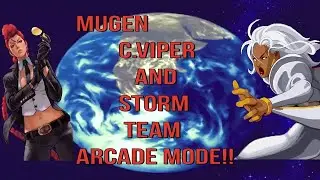 MUGEN C.Viper (Pots) And Ultimate Storm (Vs Style) Longplay!!