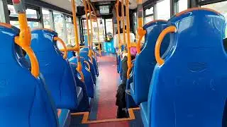 *loud cooling fan* stagecoach Yorkshire ADL Enviro200 MMC route 22x (YY16 YJR) 26086