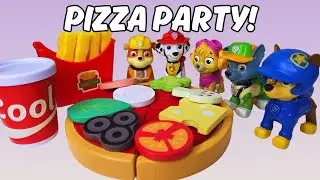 Paw Patrol Pizza Party! Make Yummy Pizzas for the Pups