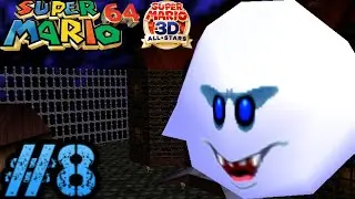 Super Mario 64 (Super Mario 3D All-Stars) - Big Boo's Haunt 100% - Full Gameplay part 8