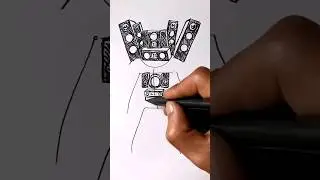 stickman to upgrade titan speakerman speed drawing #shorts