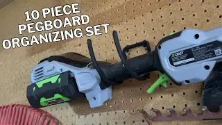 10 Piece Heavy Duty Pegboard Hooks Review for Organizing the Garage