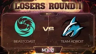 beastcoast vs Team Adroit - MDL Chengdu Major: Losers' Round 1