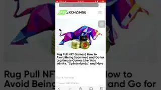 Rug Pull NFT Games | How to Avoid Being Scammed and Go for Legitimate Games Like &hellip;
