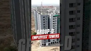 Building Amaravati: APCRDA Group D Employees Residential Towers Development| #Amaravati #APCRDA