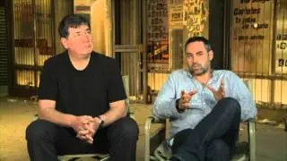 Alex Garland and John Wagner talks about Dredd (2012)