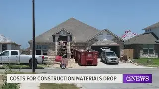 Real estate market easing as prices drop for construction materials