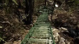 Acesso para cachoeira na Pousada Vale do C&eacute;u com Rotas do Mundo 26