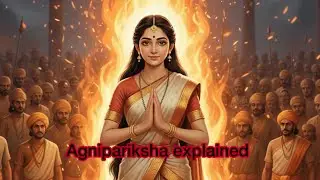 Not a Test, But a Choice | Sita&rsquo;s Agnipariksha Explained #sitamata #bhakti #youtube #hindumythology 