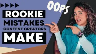 😱5 CONTENT CREATION MISTAKES you NEED to AVOID! (Advice For Content Creators)