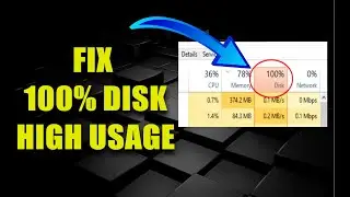How To Fix 100 Disk High Usage (google chrome) windows 10 &11