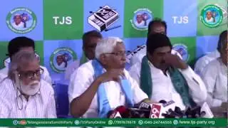 Prof.Kodandaram PressMeet 2019 @Live From Party Ofiice