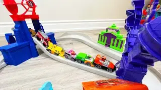 Paw Patrol / total city rescue set / assembling ASMR