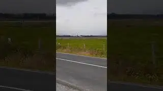 ZK-OAB 180 at Dunedin airport