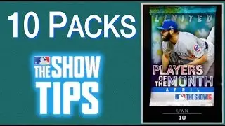 MLB The Show 16 - 10-Pack Opening (April Players of the Month)