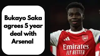 Bukayo Saka SIGNS new 5 year deal!!!!