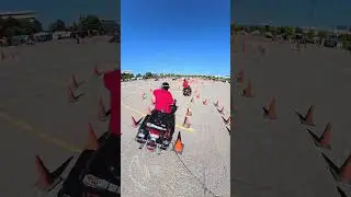 Following Chuck at the 25th Annual Great Lakes Police Motorcycle Training Seminar