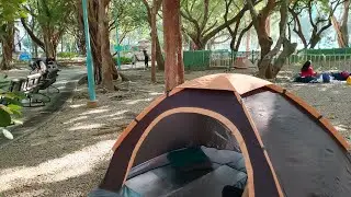 Tent ⛺ #camp #park #shorts #live #fyp