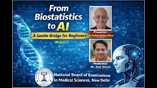 From Biostatistics to AI: A Gentle Bridge for Beginners