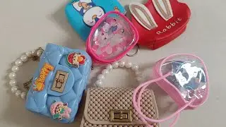 ✨ DIY Mini Bags & Pouches | Super Cute & Useful!#diy #viral #stationarycollection #toyreview 
