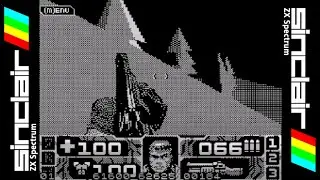 DAGGERFALL v.0.01 alpha (2024 / New ZX Quake Engine) Preview, ZX Spectrum 128k (3,5 MHz)