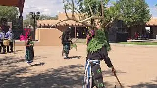 SKY CITY RAM DANCE GROUP - (Acoma Pueblo) -INDIAN VIILLAGE &ndash; ExpoNM,. New Mexico State Fair (Friday)