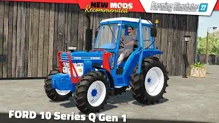 FS22 | FORD 10 Series Q Gen 1 [UPDATE] - Farming Simulator 22 New Mods Review (2K 60Hz)