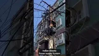 Indian streets power supply system 🔋