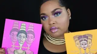 Juvia's Place Nubian 2 & Masquerade Palette Swatches & Review | KelseeBrianaJai