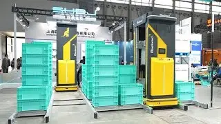 Kangaroo Case Stack Access Robot - High-Density Storage Solution without Racks - BlueSword