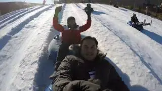SnowTubing 4k HD VIDEO | Camelback SnowTubing instruction