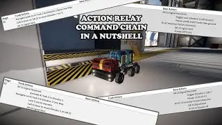 Vehicle Assembly Bay  | Action Relay Command Chain | Space Engineers
