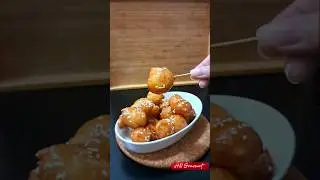 Luqaimat Recipe | Popular Arabian Dessert | Easy Ramadan Dessert for Iftar #shorts #viralshorts