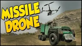 Crossout ➤ Missile Drone Build! Homing Missiles OP [Crossout Gameplay]