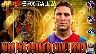 EFOOTBALL 2026 BIG TIME 110 ANKARA MESSI 😍 MAIOR PACK OPENING DO CANAL E REVIEW 🔥 GEMAS GAMES!