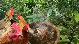Ganito lutuin ang Tinolang Native na Manok sa Lubas, simpleng ulam namin sa Bahay Kubo sa Probinsya