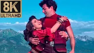 8K Remastered_Yaara O Yaara Milna Hamara_ Jeet _Alka Yagnik_ Vinod Rathod _Sunny Deol_Karisma Kapoor