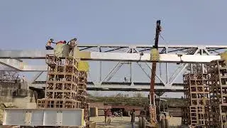 RDSO 25MT LOADING 45.7M SPAN OPEN WEB GIRDER(WELDED THROUGH TYPE)